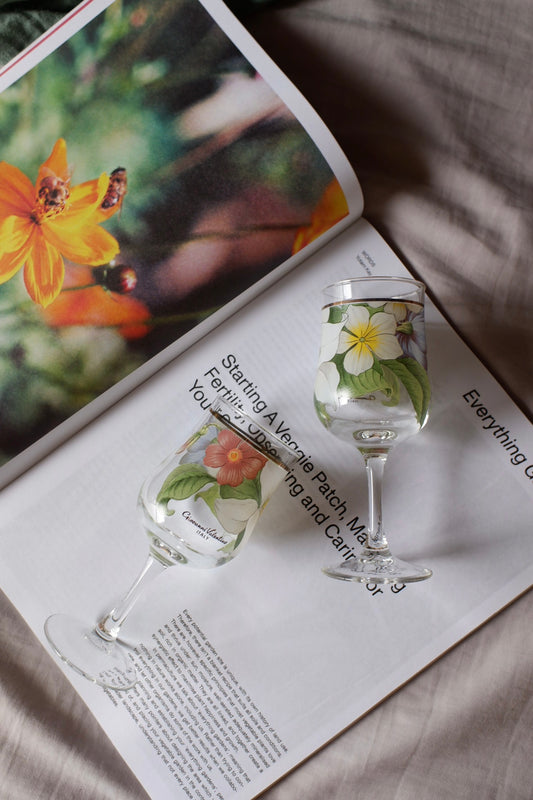 Flowers glass