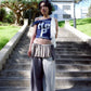 Skirt trousers