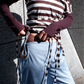 Side open trousers
