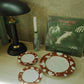 Cow-patterned plates