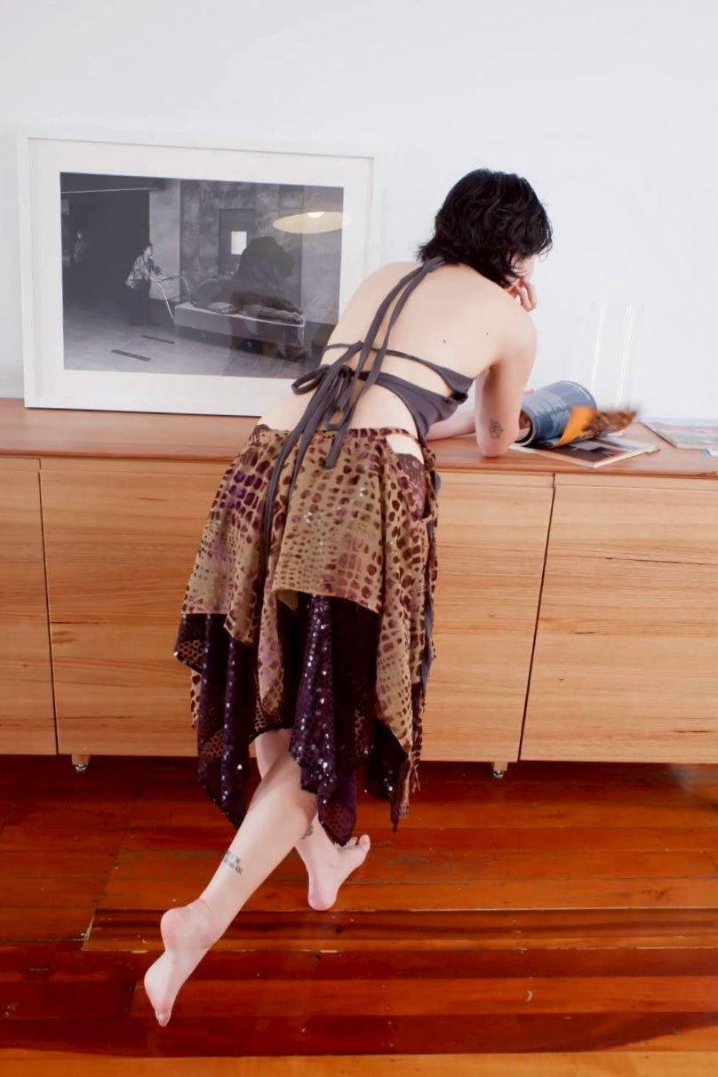 Flowing skirt