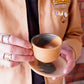 Ceramic cup & saucer