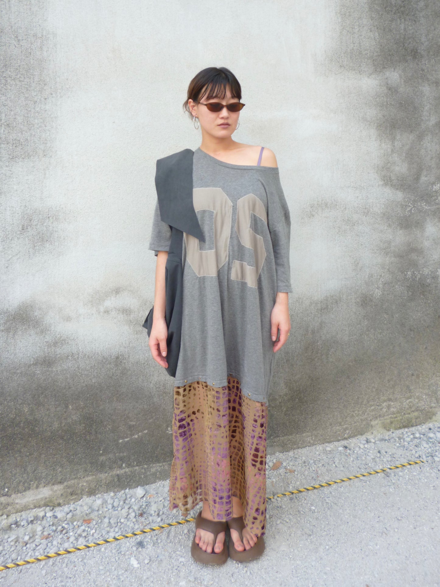 Up cycling : Big tee dress