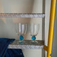 Light blue glass