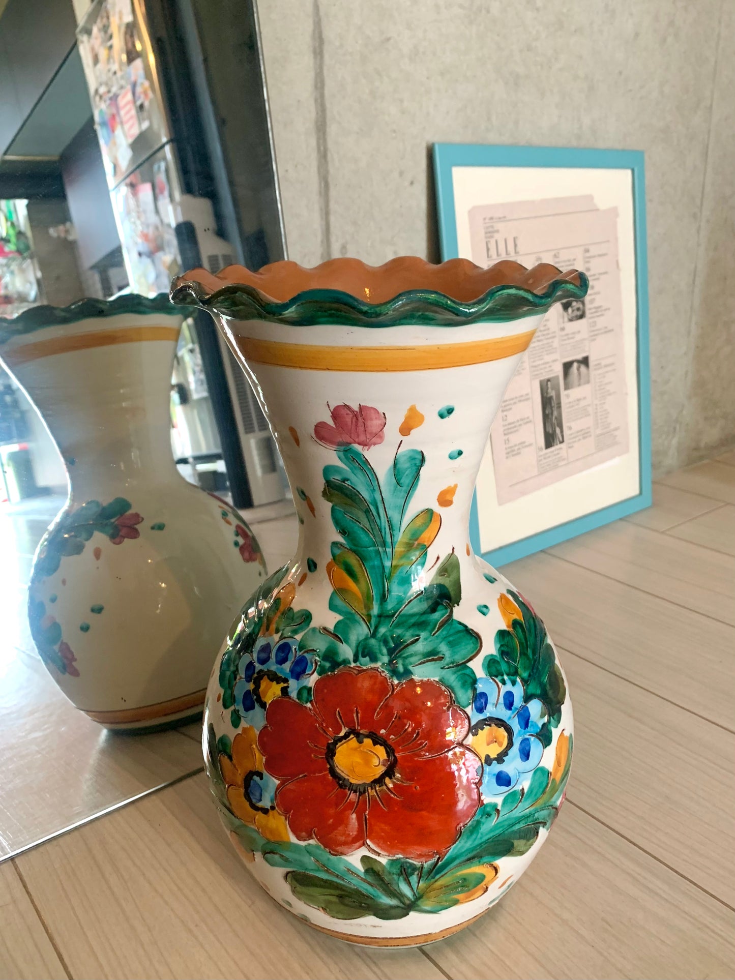 Italian flower vase