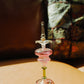 Glass perfume bottle/Pink