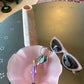 Pink ashtray