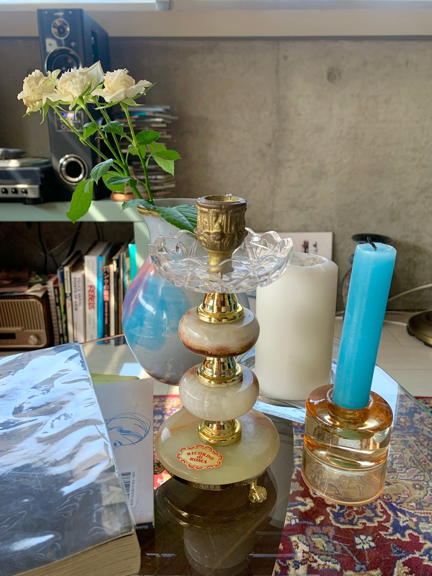 Italian candle stand