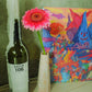 Pink vase