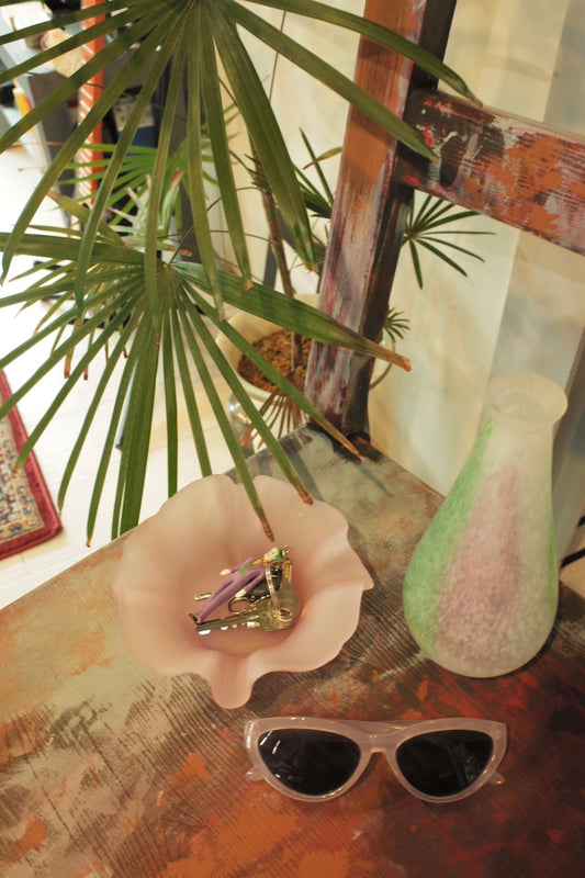 Pink ashtray