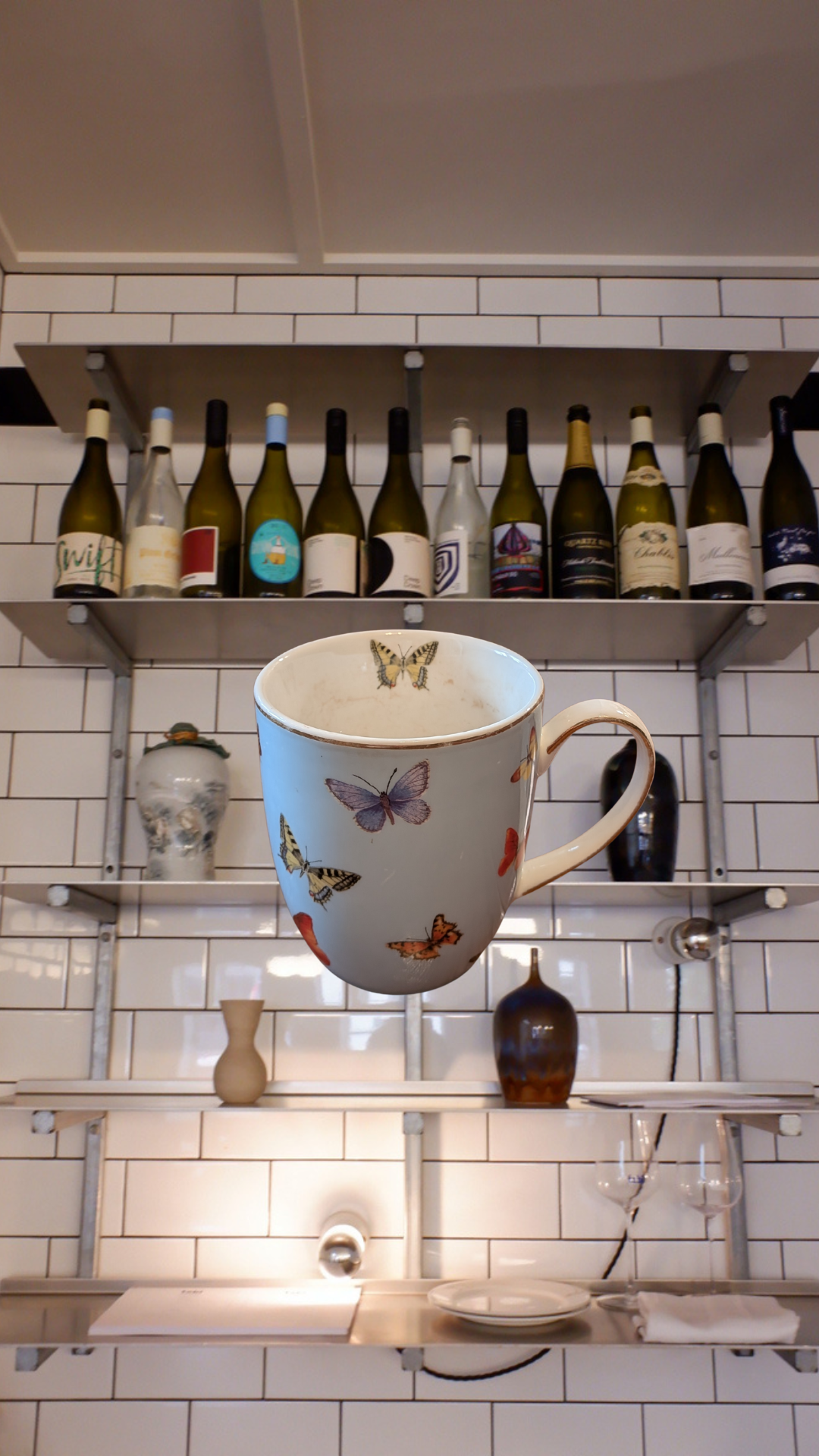 Sunny Day Butterfly Mug